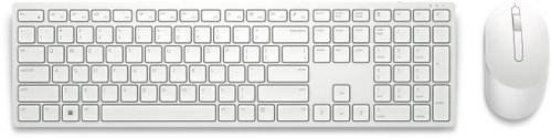 Dell Pro KM5221W white - EN - Keyboard and Mouse Set - Main image