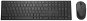 Dell Pro KM5221W schwarz - US (QWERTY) - Tastatur/Maus-Set