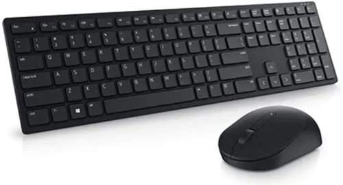 Dell Pro KM5221W black - UK (QWERTY) Main image Dell Pro KM5221W black - UK (QWERTY) - Keyboard and Mouse Set - Main image
