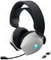 Dell Alienware Dual Mode Wireless Gaming Headset - AW720H (Lunar Light) - Gaming Headphones