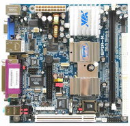 VIA EPIA ME6000G Mini ITX, integr. CPU VIA C3/Eden 600MHz, VGA, TV-out, 1x DDR266, audio, FW, USB2.0 - Motherboard
