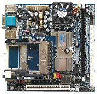 VIA EPIA MII12000G Mini ITX, integr. CPU VIA C3/Eden 1,2GHz, VGA, TV-out, 1x DDR266, audio, LAN - Základní deska