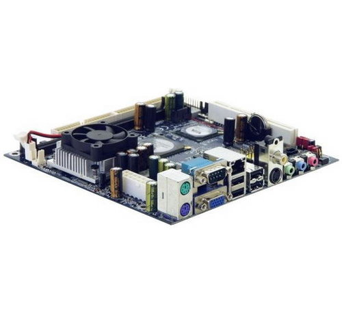 VIA EPIA EN12000EG Mini ITX, integr. CPU VIA Eden V4 1,2GHz, VGA, TV-out, 1x DDR2 533, SATA, audio,  - Motherboard - Main image