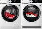 AEG 7000 ProSteam® LFR73964CC + AEG TR939M4C - Washer Dryer Set