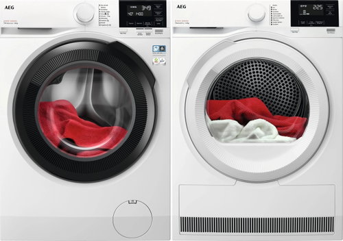 AEG 7000 ProSteam® LFR73964CC + AEG 6000 ProSense™ LFR61864BC - Washer Dryer Set - Main image