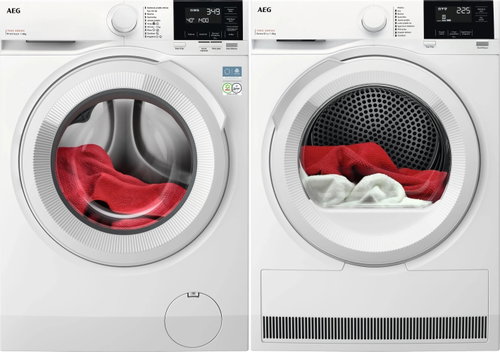 AEG 7000 ProSteam® LFR73964CC + AEG 7000 ProSteam® LFR71862SBC - Washer Dryer Set - Main image
