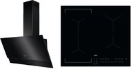 AEG Mastery IKE64441IB + AEG Mastery DVE5971HB - Cooktop & kitchen hood set
