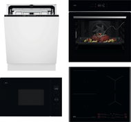 AEG 8000 GI8200A2TN + TB6SM171DB + 7000 SenseCook OS6PB631AB + 7000 SenseBoil® TI64IB10FB - Microwave, Built-in Dishwasher, Oven and Cooktop Set