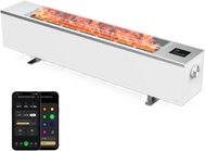 AENO FH1S Smart heater, convection + flame effect, 2000 W, white - Electric Heater