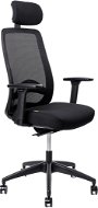 Kancelárska stolička AlzaErgo Chair Dune 1 čierna - Kancelářská židle