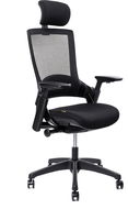 Bürostuhl AlzaErgo Chair Abyss 1 schwarz - Kancelářská židle