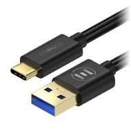 Eternico AluCore USB-C 3.1 Gen1, 1m fekete - Adatkábel