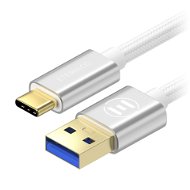Eternico AluCore USB-C 3.1 Gen1, 1m ezüst - Adatkábel