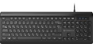 Klávesnica Eternico Home Keyboard Wired KD2020 čierna – UA - Klávesnice