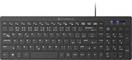 Eternico Home Keyboard Wired KD2021 čierna – CZ/SK - Klávesnica