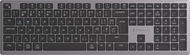 Eternico Wireless Keyboard KS2370 strieborno-čierna – CZ/SK - Klávesnica