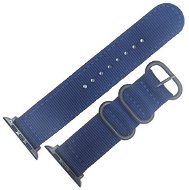 Eternico 42mm / 44mm Nylon Band Dark Blue für Apple Watch - Armband