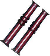Eternico Nylon Band for Apple Watch 42mm / 44mm / 45mm red-blue - Watch Strap