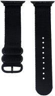 Eternico Nylon Band für Apple Watch 42mm / 44mm / 45mm schwarz - Armband
