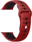 Eternico 38mm / 40mm Silicone Polkadot Band piros-fekete Apple Watch-hoz - Szíj