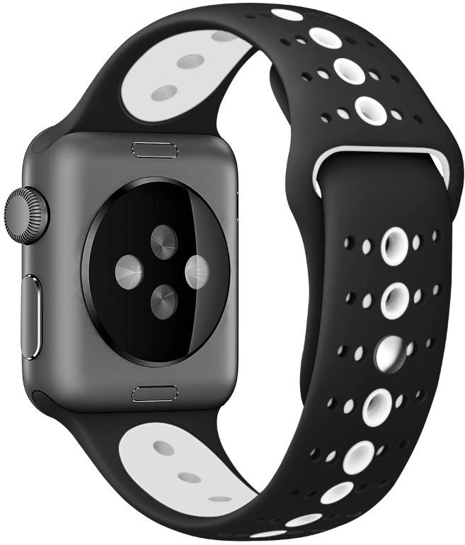 Polka dot silicone sale apple watch band