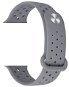 Eternico Apple Watch 38mm Silicone Band Grey - Armband