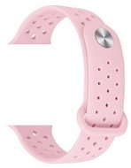 Eternico Apple Watch 42mm Silicone Band Pink - Armband