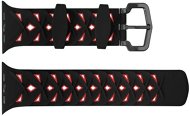 Eternico 38mm / 40mm Silicone Band Black Red for Apple Watch - Watch Strap