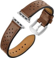 Eternico Leather Band für Apple Watch 42mm / 44mm / 45mm braun - Armband
