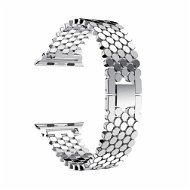 Eternico 38mm / 40mm Metal Band Silver pre Apple Watch - Remienok na hodinky