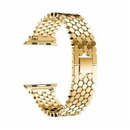 Eternico 42mm / 44mm Metal Band zlatý pre Apple Watch - Remienok na hodinky