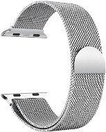 Eternico Elegance Milanese für Apple Watch 42mm / 44mm / 45mm / Ultra 49mm silber - Armband