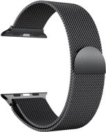 Eternico Elegance Milanese für Apple Watch 42mm / 44mm / 45mm / Ultra 49mm schwarz - Armband