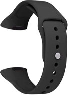 Eternico Fitbit Charge 3/4  Silicone schwarz (groß) - Armband