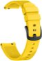 Watch Strap Eternico Essential Steel Buckle Universal Quick Release 20mm Yellow - Řemínek