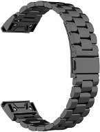 Eternico Stainless Steel Band Quick Release 20mm Black - Watch Strap