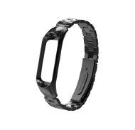 Eternico Mi Band 3 Steel Black - Watch Strap