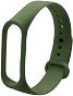 Eternico Basic olivovo-zelený pre Mi Band 3 / 4 - Remienok na hodinky