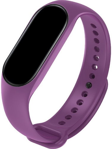 Eternico Essential Mi Band 5 / 6 / 7 - Solid purple - Szíj - Fő fotó