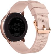 Eternico Essential Vertical Grain Rose Gold Buckle universal Quick Release 20mm rose gold - Watch Strap