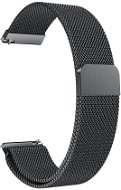 Eternico Elegance Milanese universal Quick Release 22mm black - Watch Strap