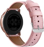 Remienok na hodinky Eternico Leather Band universal Quick Release 20mm ružový - Řemínek