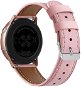 Eternico Leather Band universal Quick Release 20mm pink - Armband