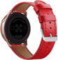 Remienok na hodinky Eternico Leather Band universal Quick Release 20mm červený - Řemínek