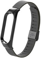 Eternico Mesh Stainless Steel Black for Mi Band 5 / 6 - Watch Strap