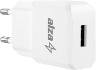Töltő adapter AlzaPower Smart Charger 2,1A fehér - Nabíječka do sítě