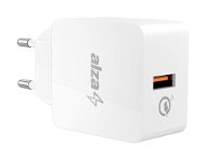 AlzaPower Q100 Quick Charge 3.0 fehér - Töltő adapter