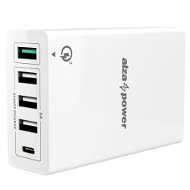 AlzaPower M5CQ Multi Charge QC3.0 fehér - Töltő adapter