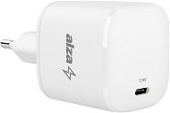 Töltő adapter AlzaPower G130 mini Fast Charge 30W fehér - Nabíječka do sítě