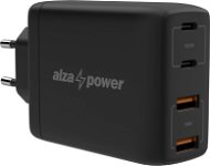 AlzaPower G300 GaN Fast Charge 100W černá - Nabíječka do sítě
